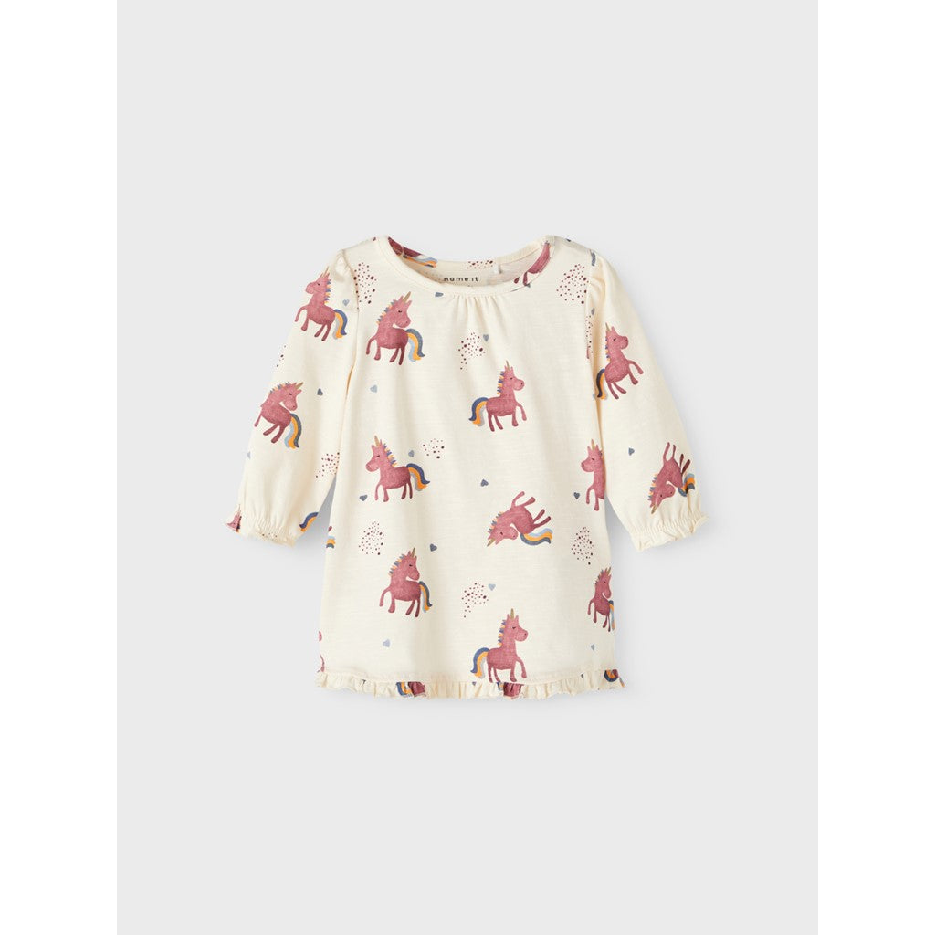 Vestido Unicornios Blanco