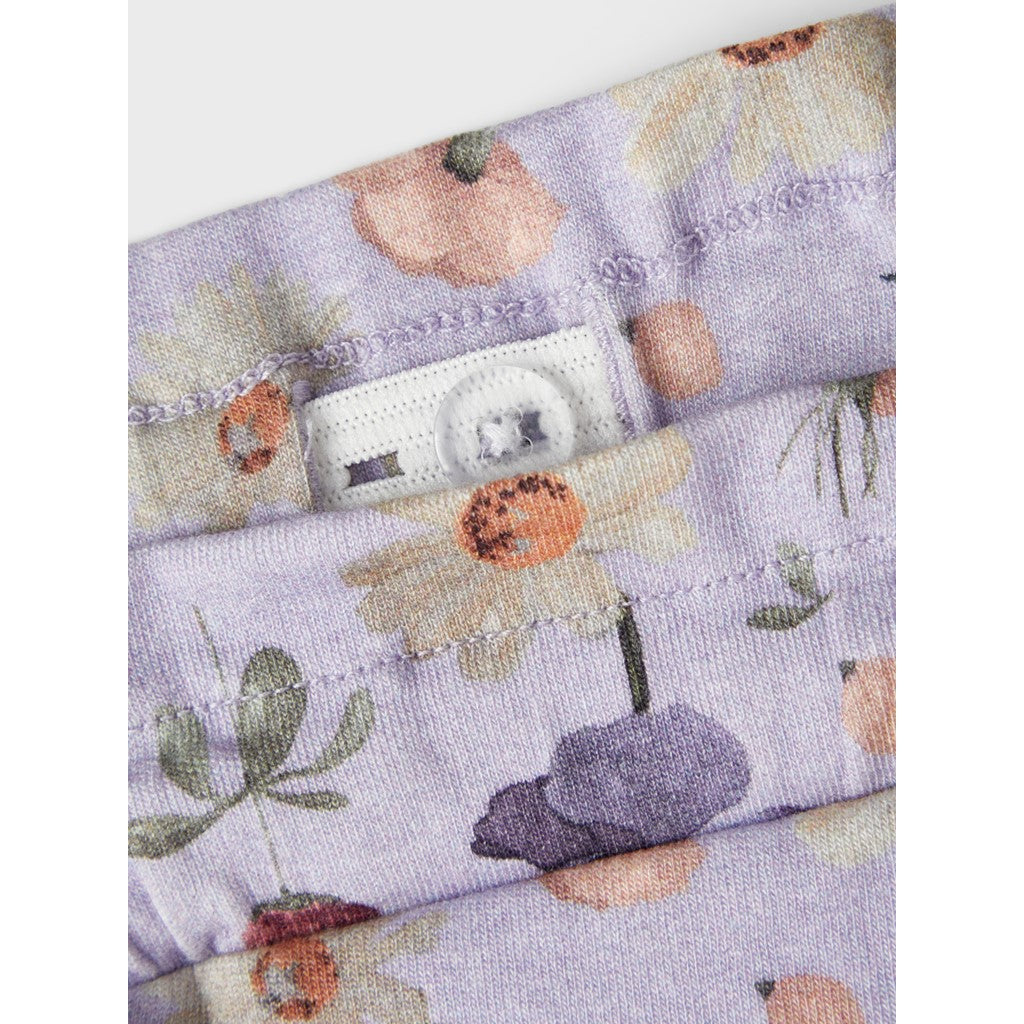 Pantalón Flores Lila