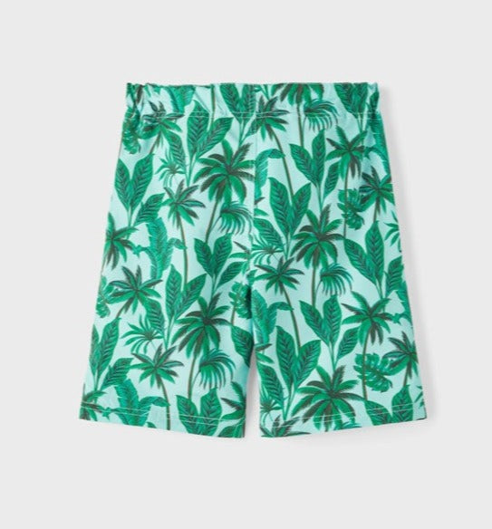Bañador Palmeras Verde