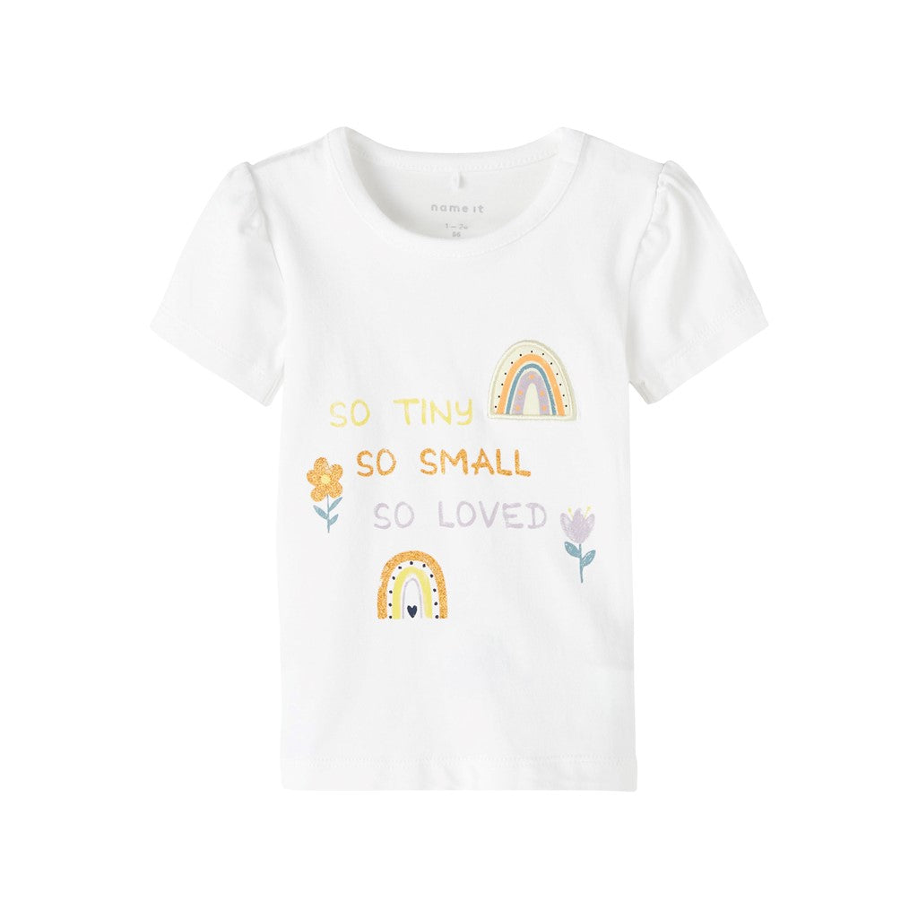 Camiseta Arcoiris Blanca