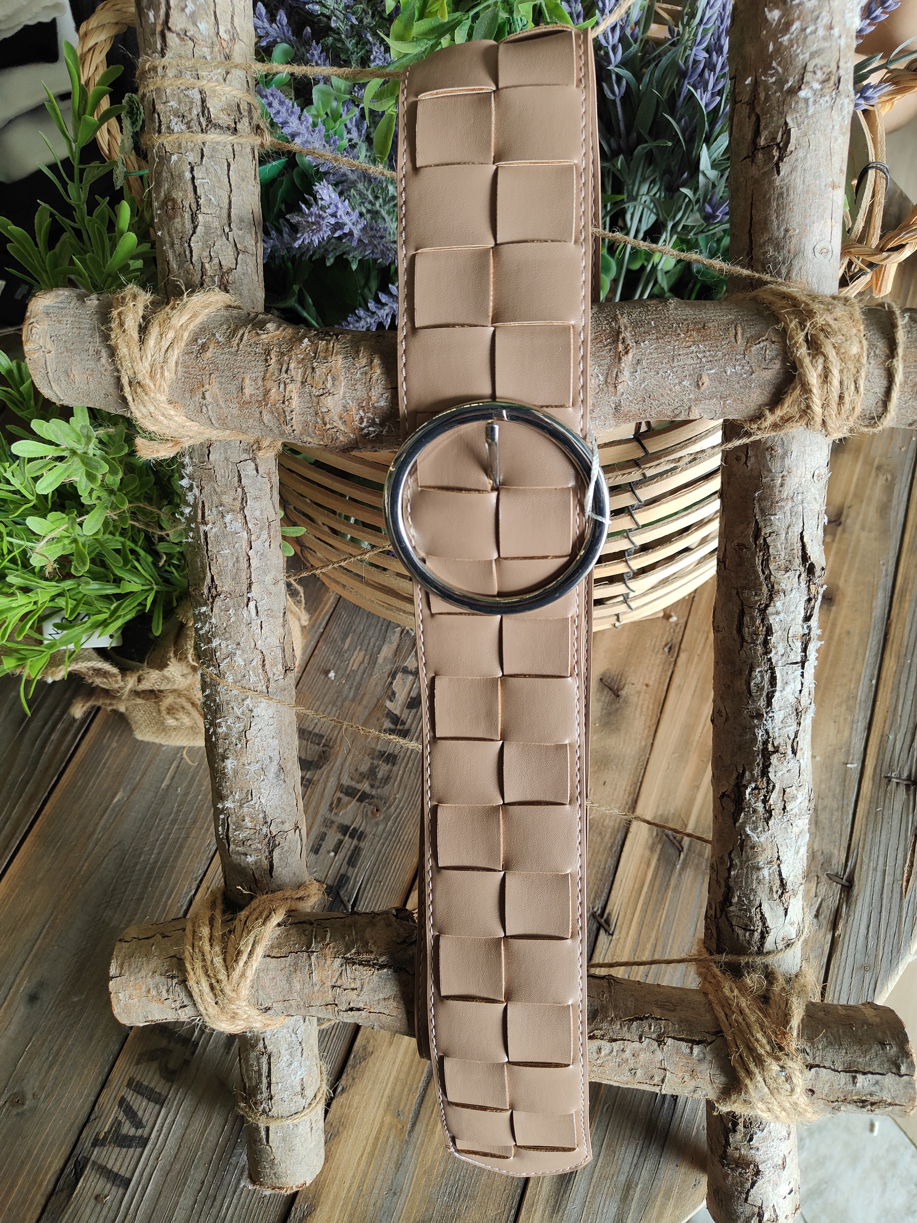 Cinturón Sarga Nude