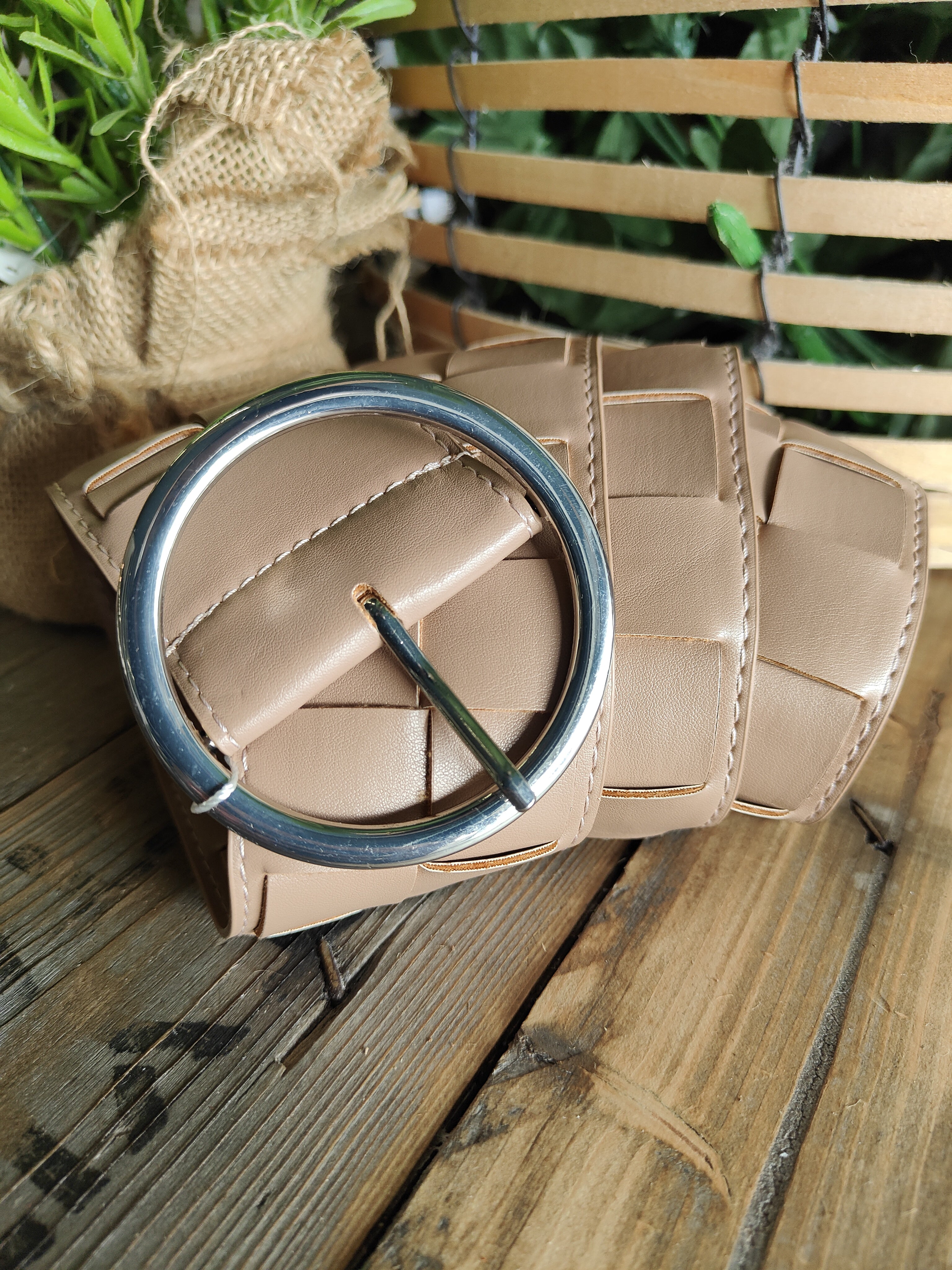 Cinturón Sarga Nude