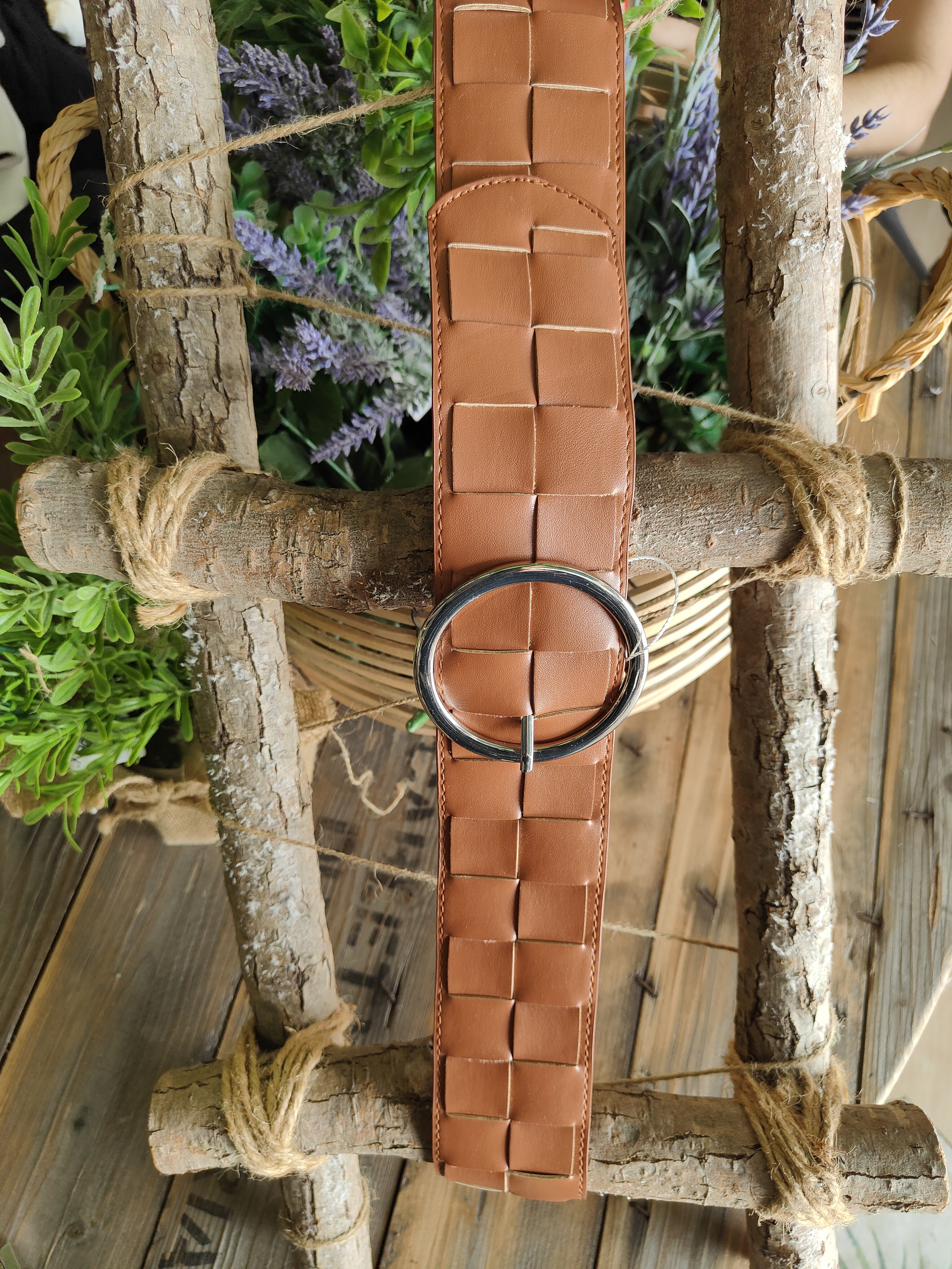 Cinturón Sarga Marrón