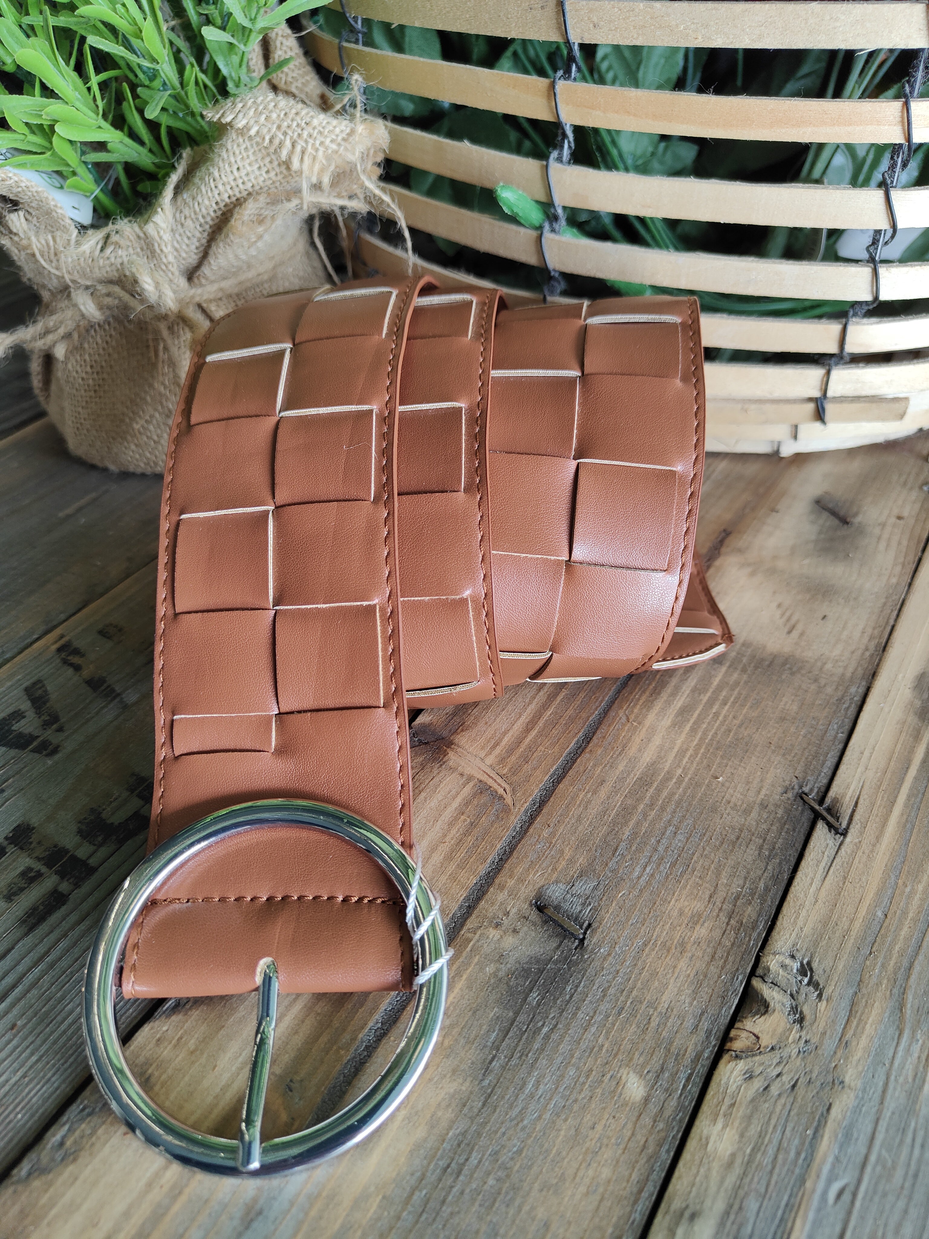 Cinturón Sarga Marrón