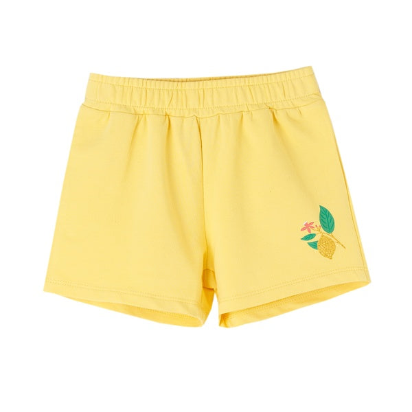Short Amarillo Hojas