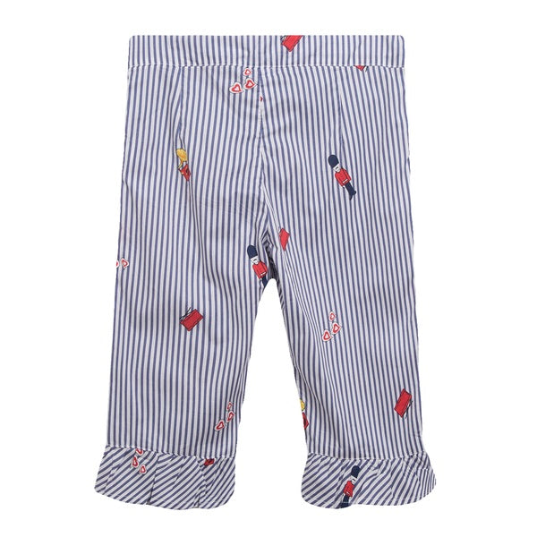 Pantalón volante rayas