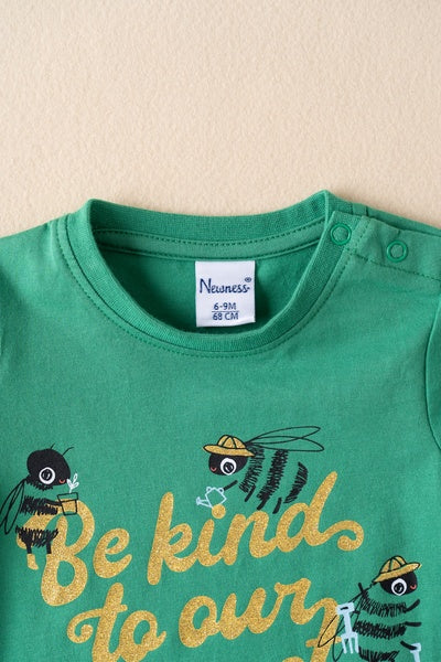 Camiseta Verde Abejas