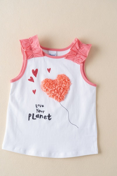 Camiseta Globo Corazon