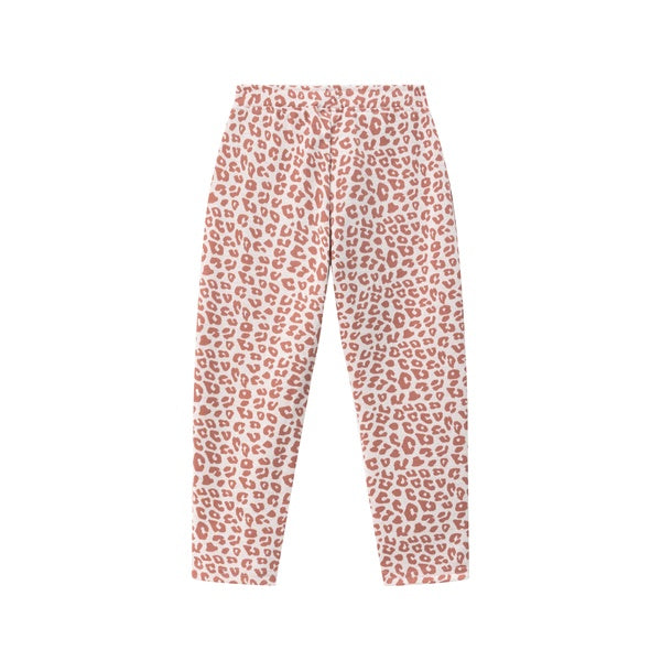 Jegging leopardo rosa