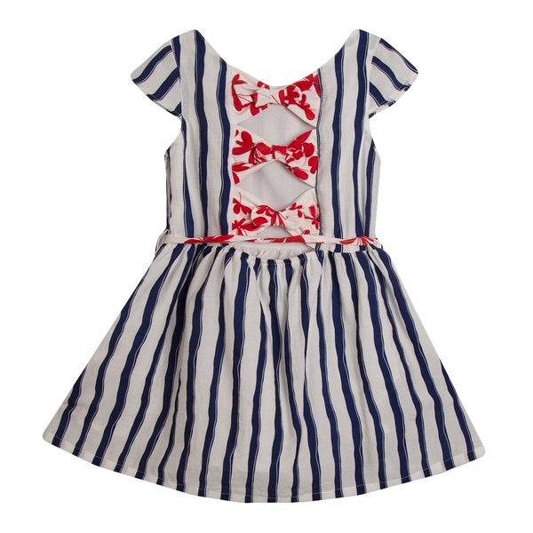 Vestido Rayas Marinas