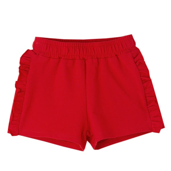 Short Volantes Rojo