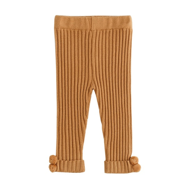 Legging Canalé Mostaza