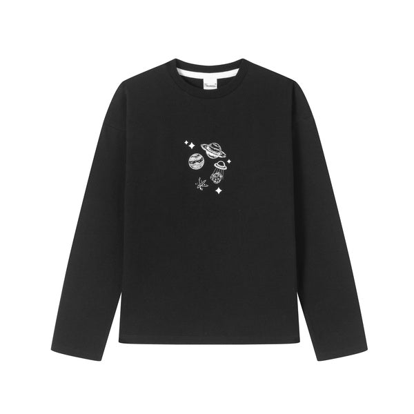 Camiseta planetas y oso