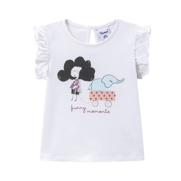 Camiseta niña elefante