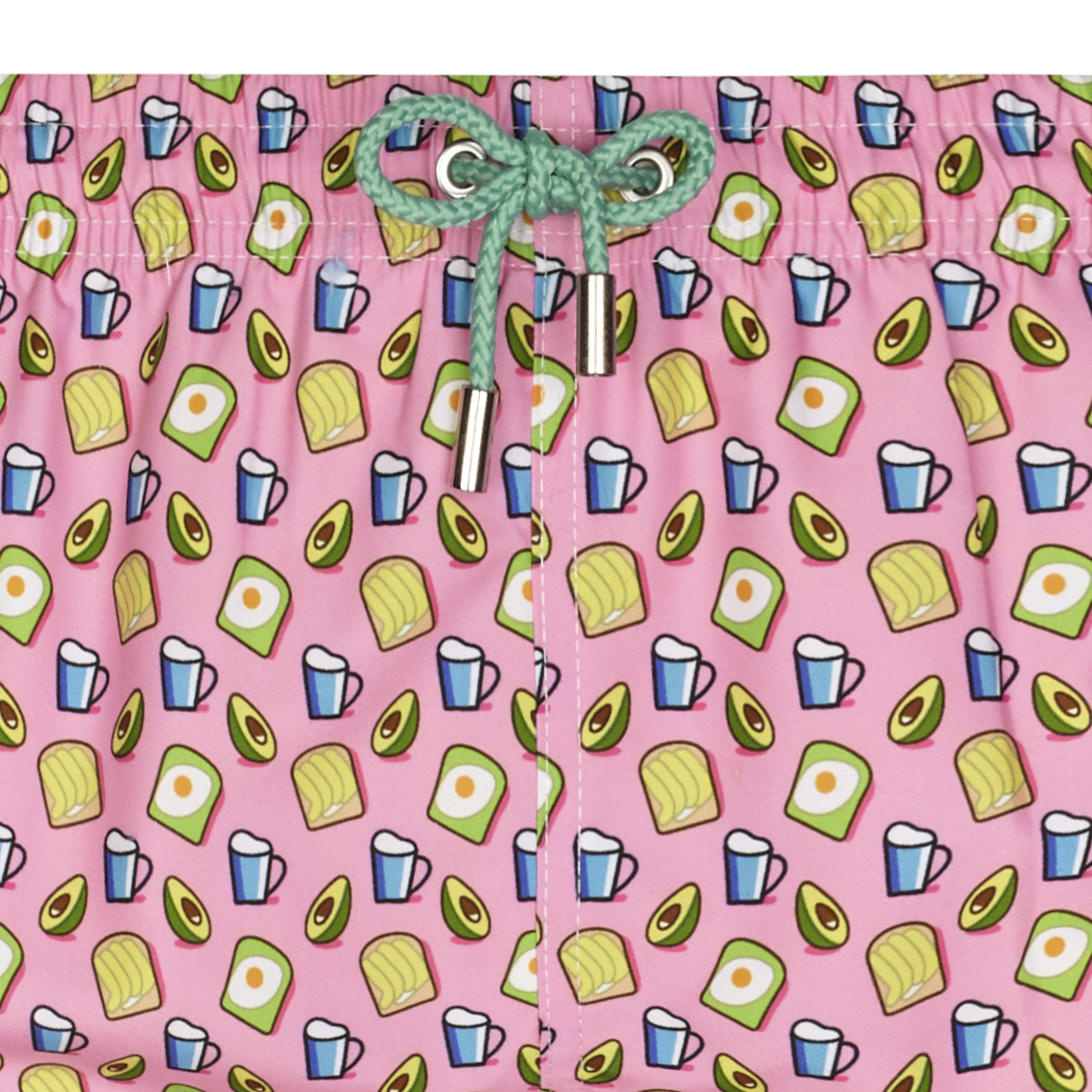 Bañador Aguacate rosa Kid