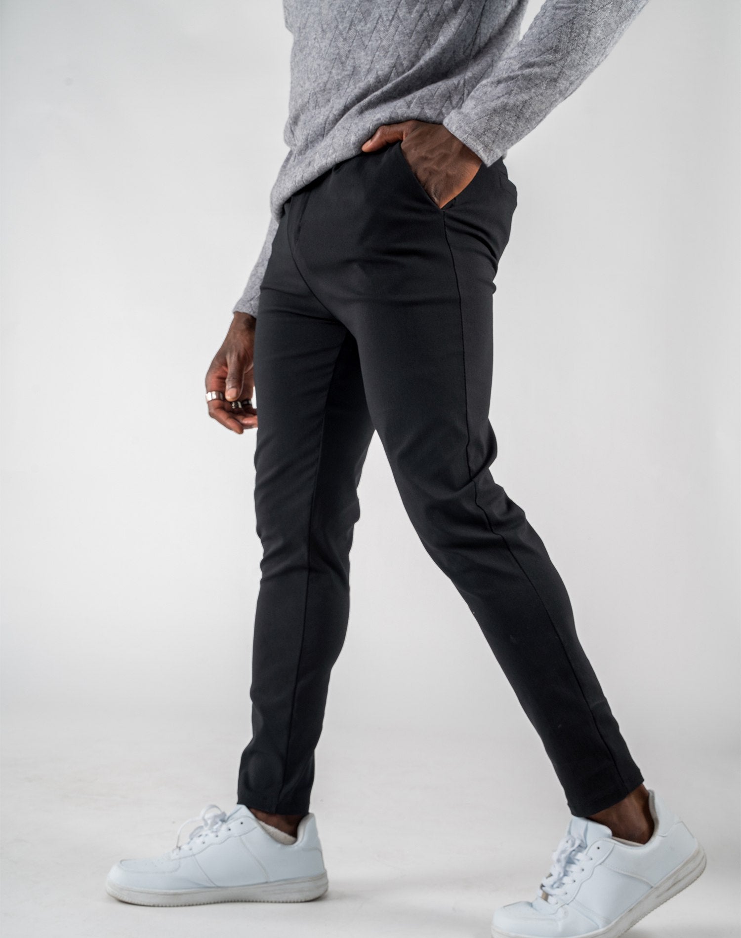 Pantalón Skinny Fit Negro