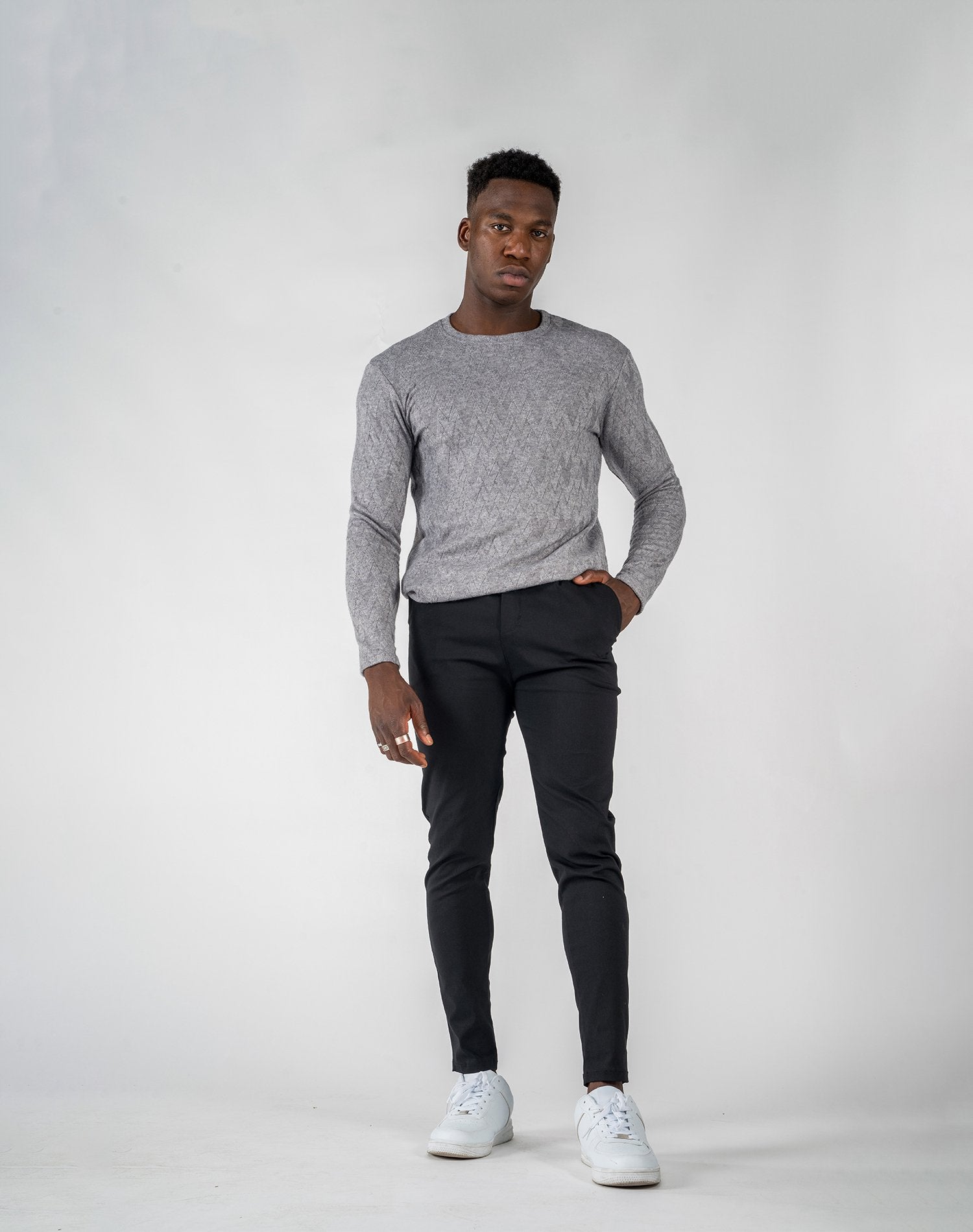 Pantalón Skinny Fit Negro