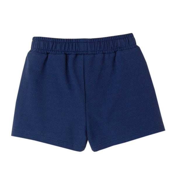 Short volantes azul