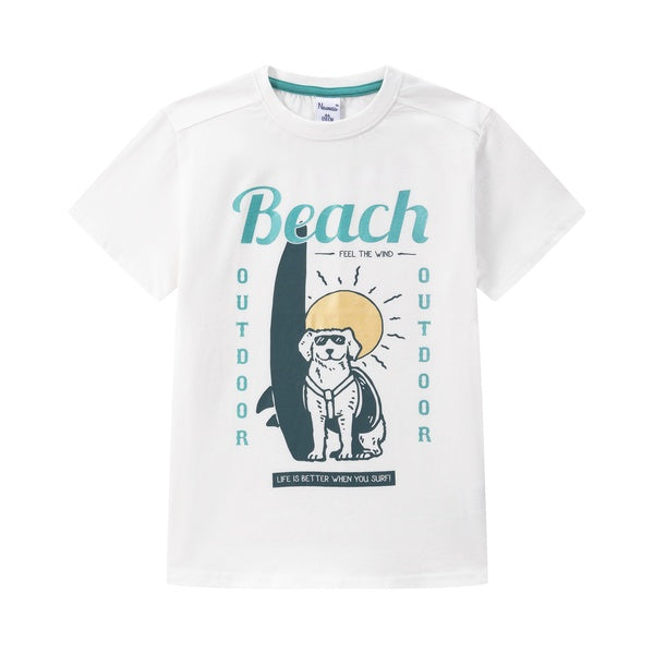 Camiseta Beach Bulldog
