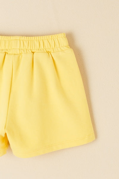 Short Amarillo Hojas