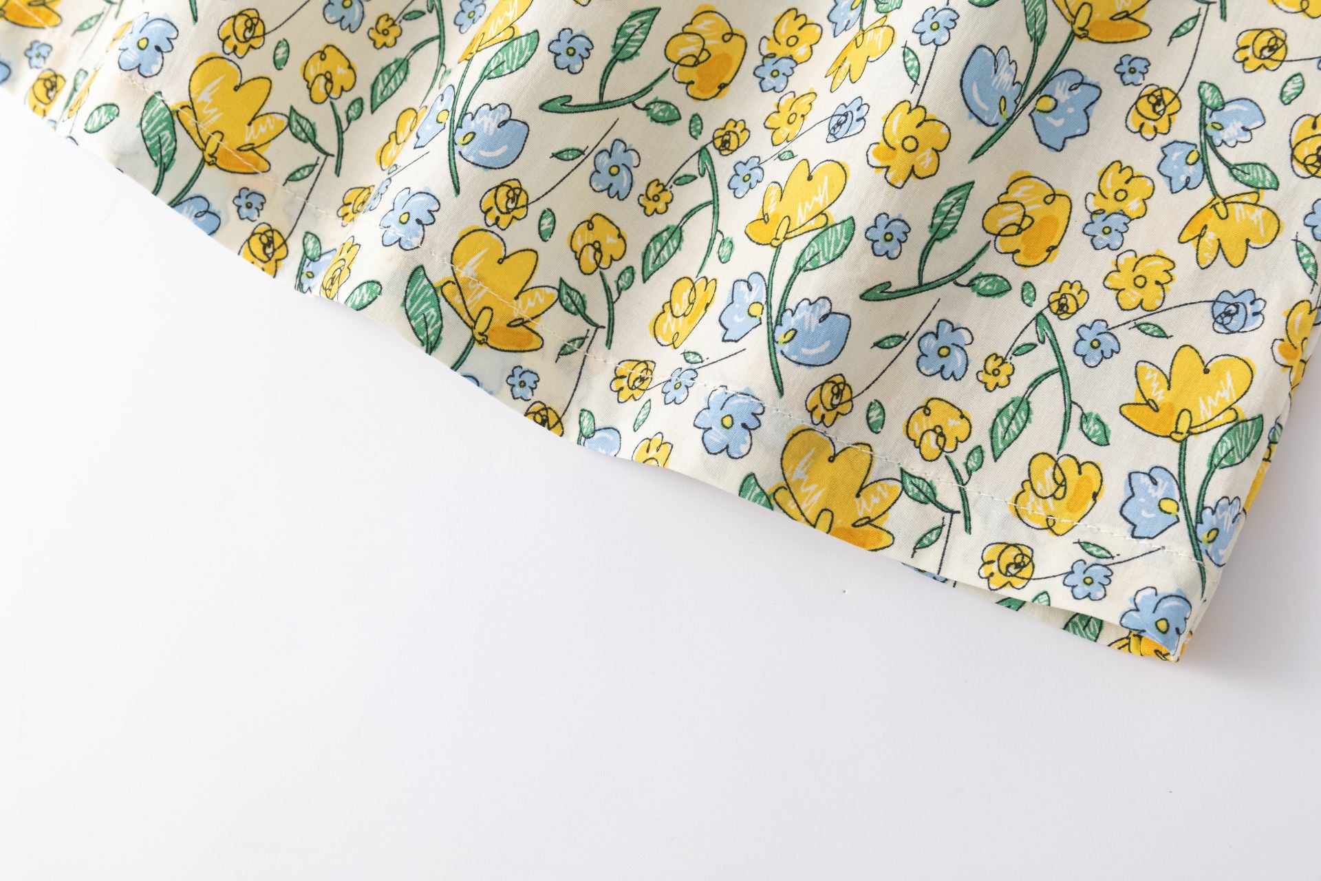 Vestido Flores Amarillas Mini