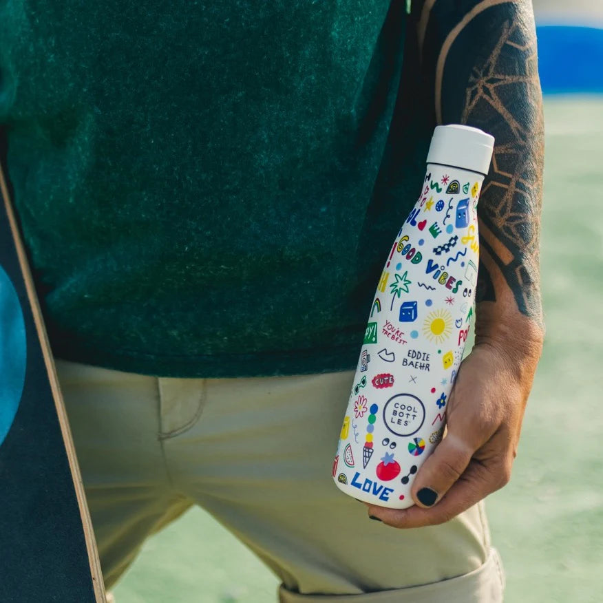 Botella Estampada 500ML Good Vibes