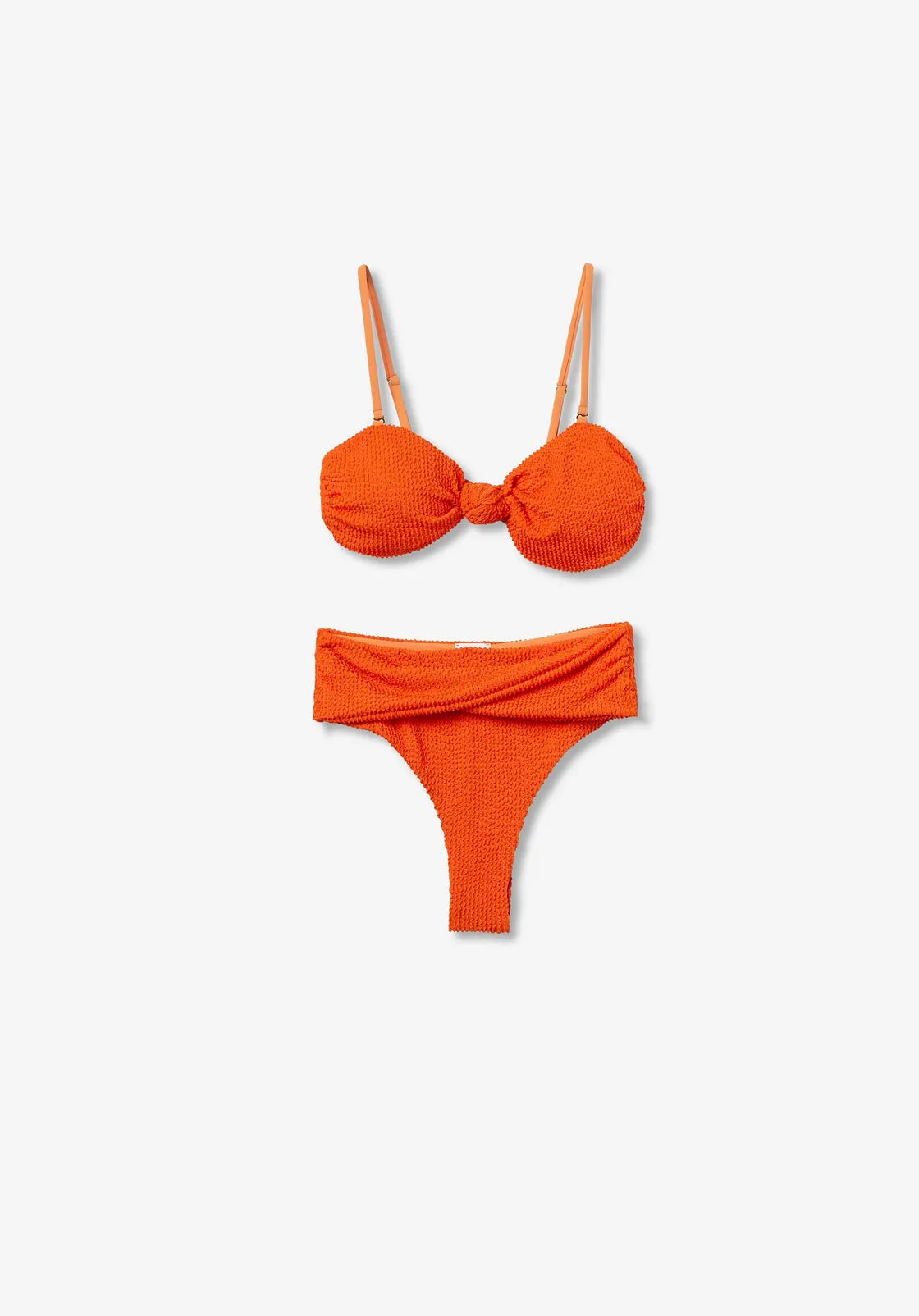 Bikini Bandeau Strawberry Naranja