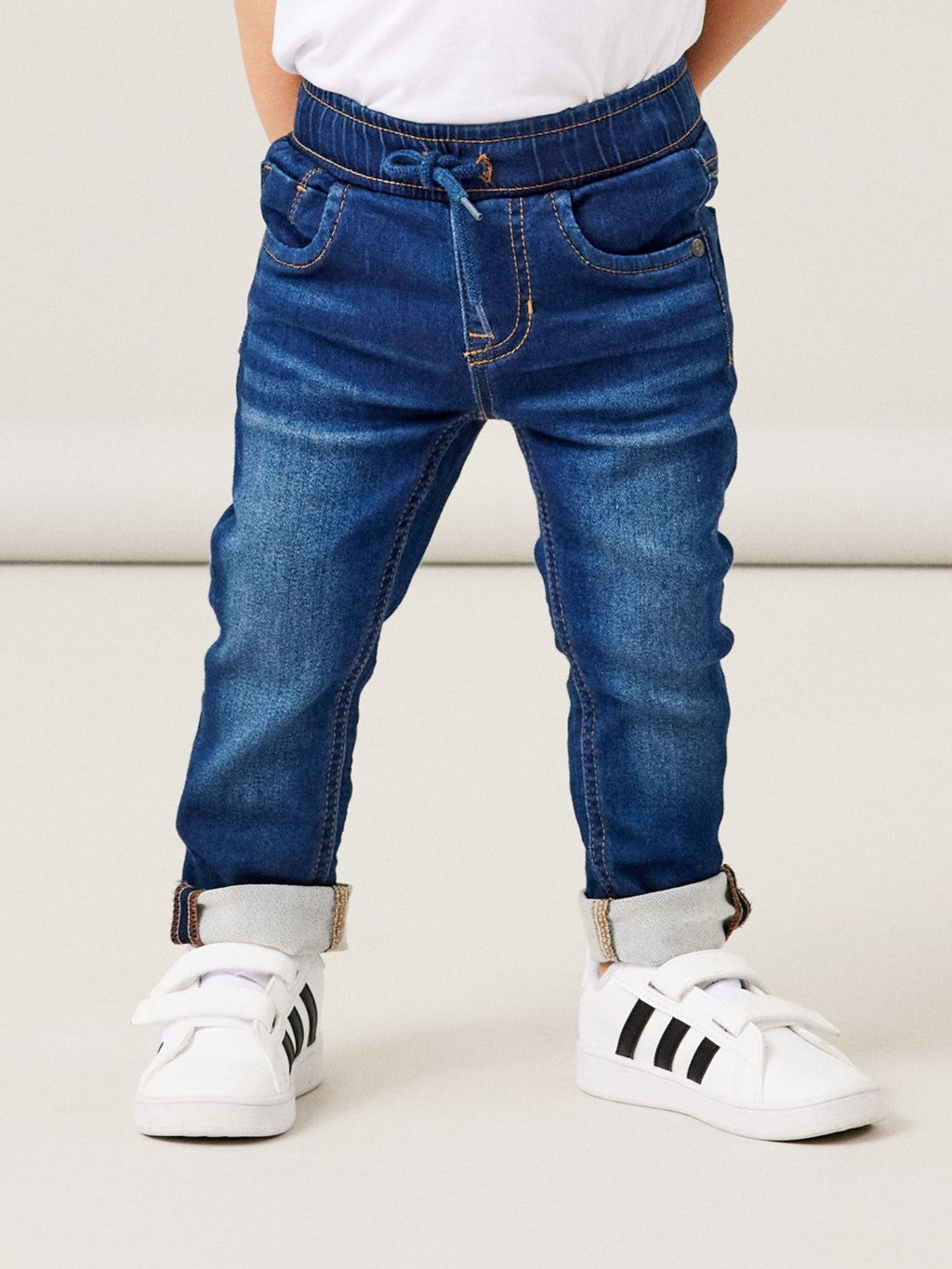 Jeans Elástico Dark Blue Mini
