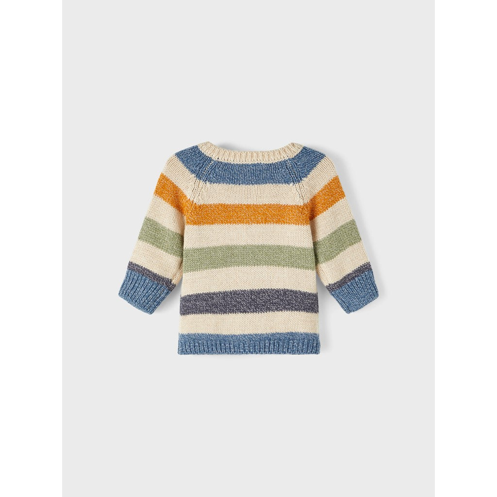 Chaqueta Punto Bebé Rayas