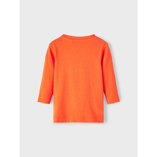 Camiseta Bebé Moon Naranja