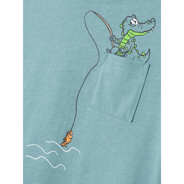 Camiseta Cocodrilo Pescando