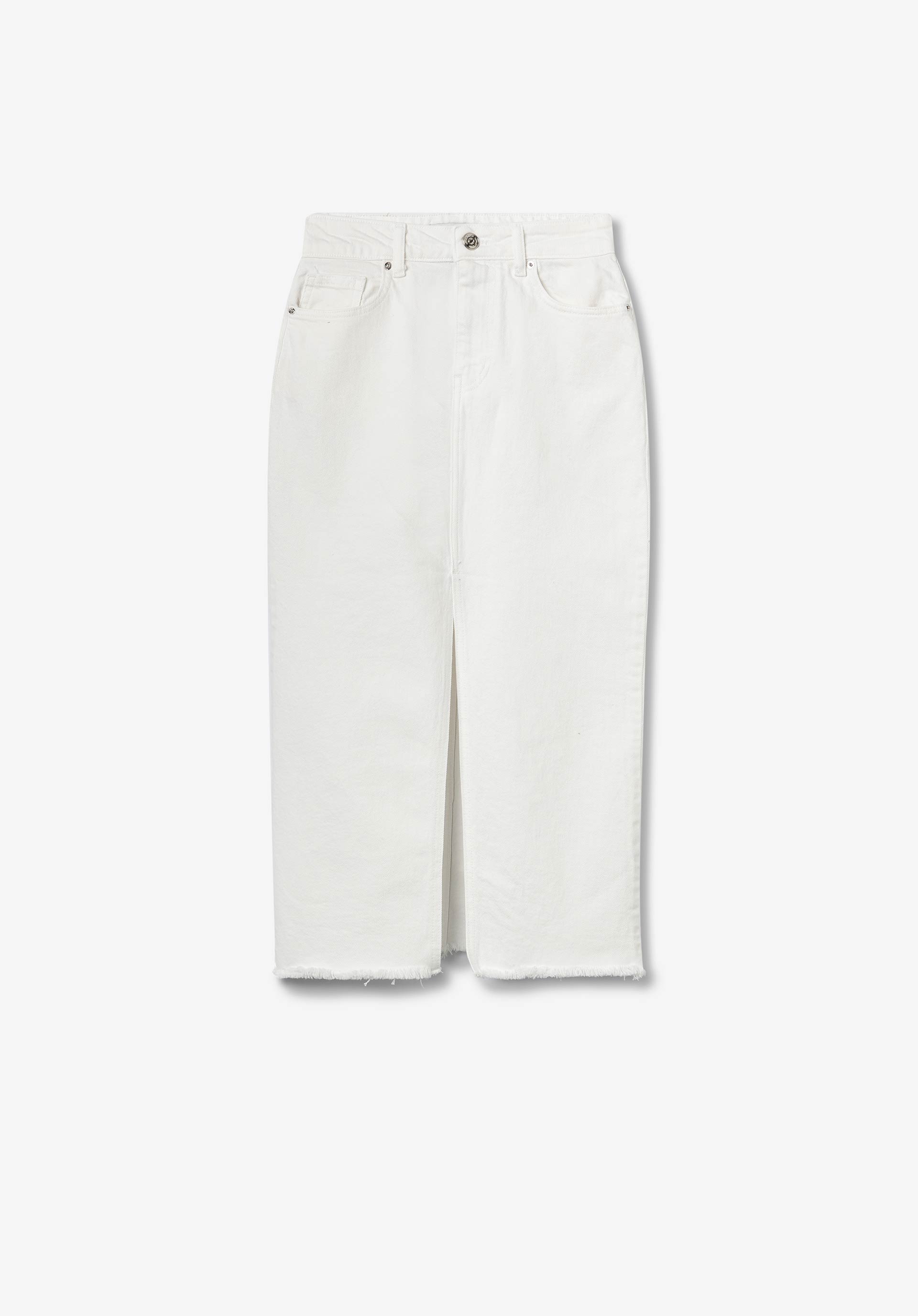 Falda Blanca Midi Stefani