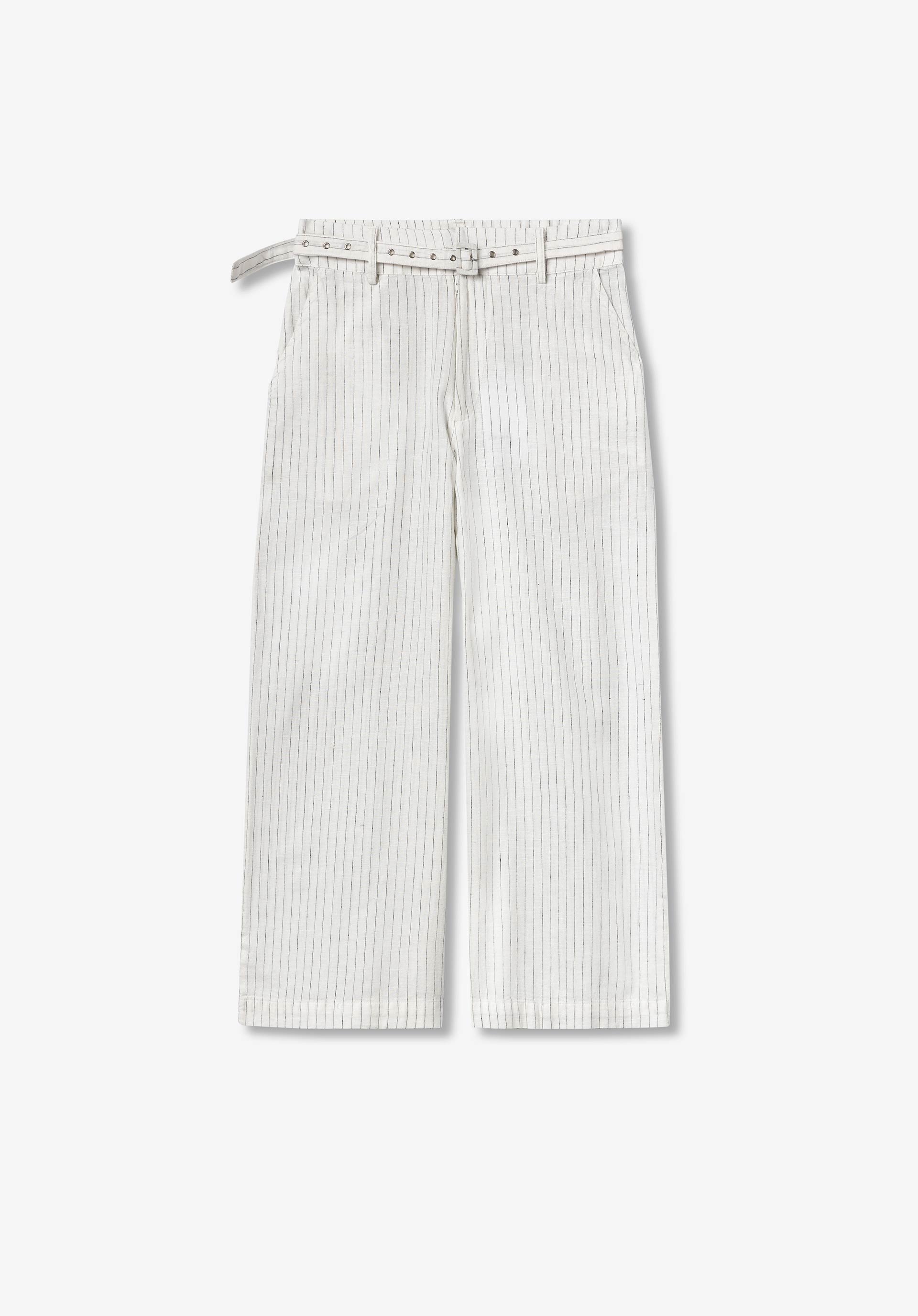 Pantalón Genesis Rayas Blanco
