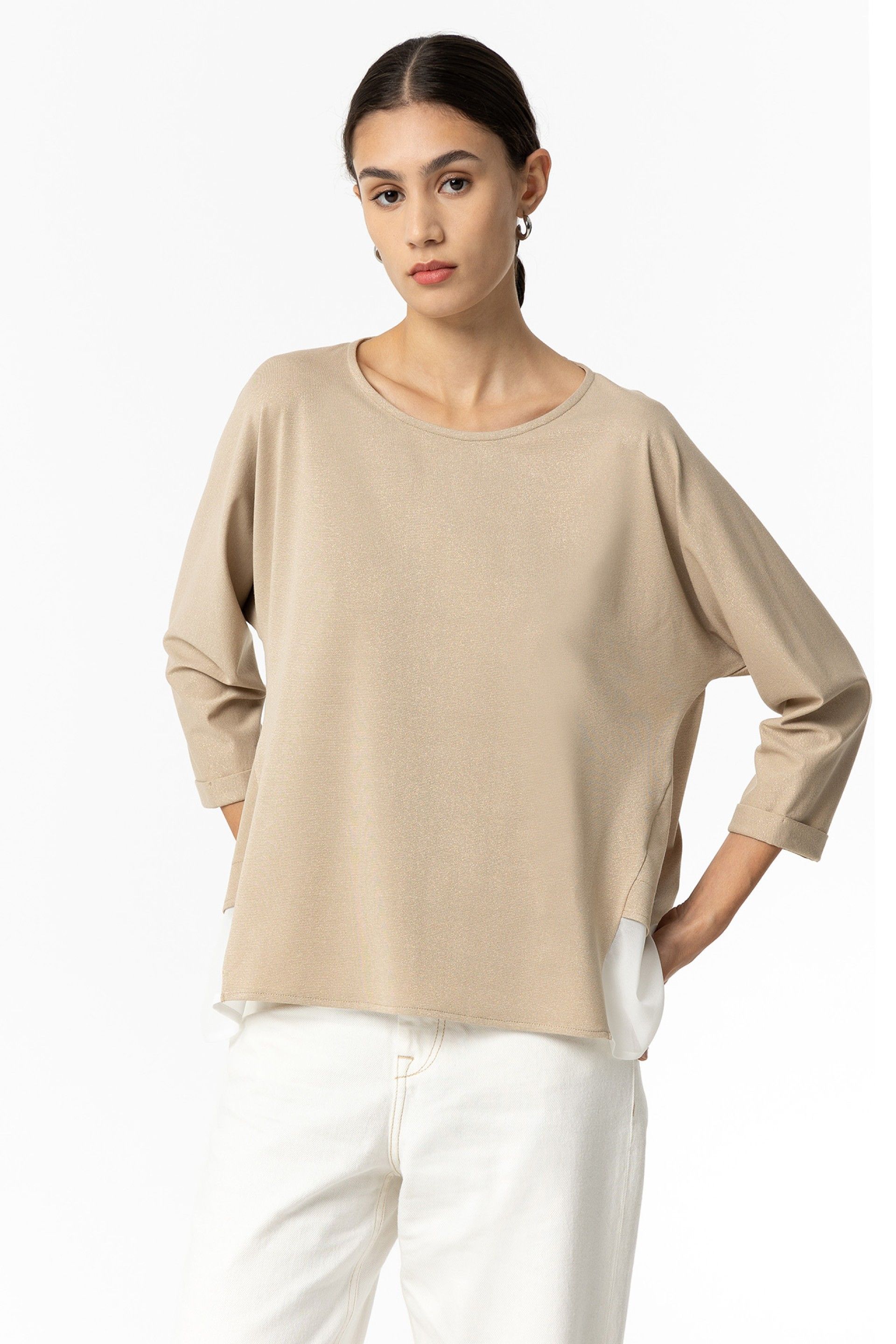 Sudadera Mirande Beige