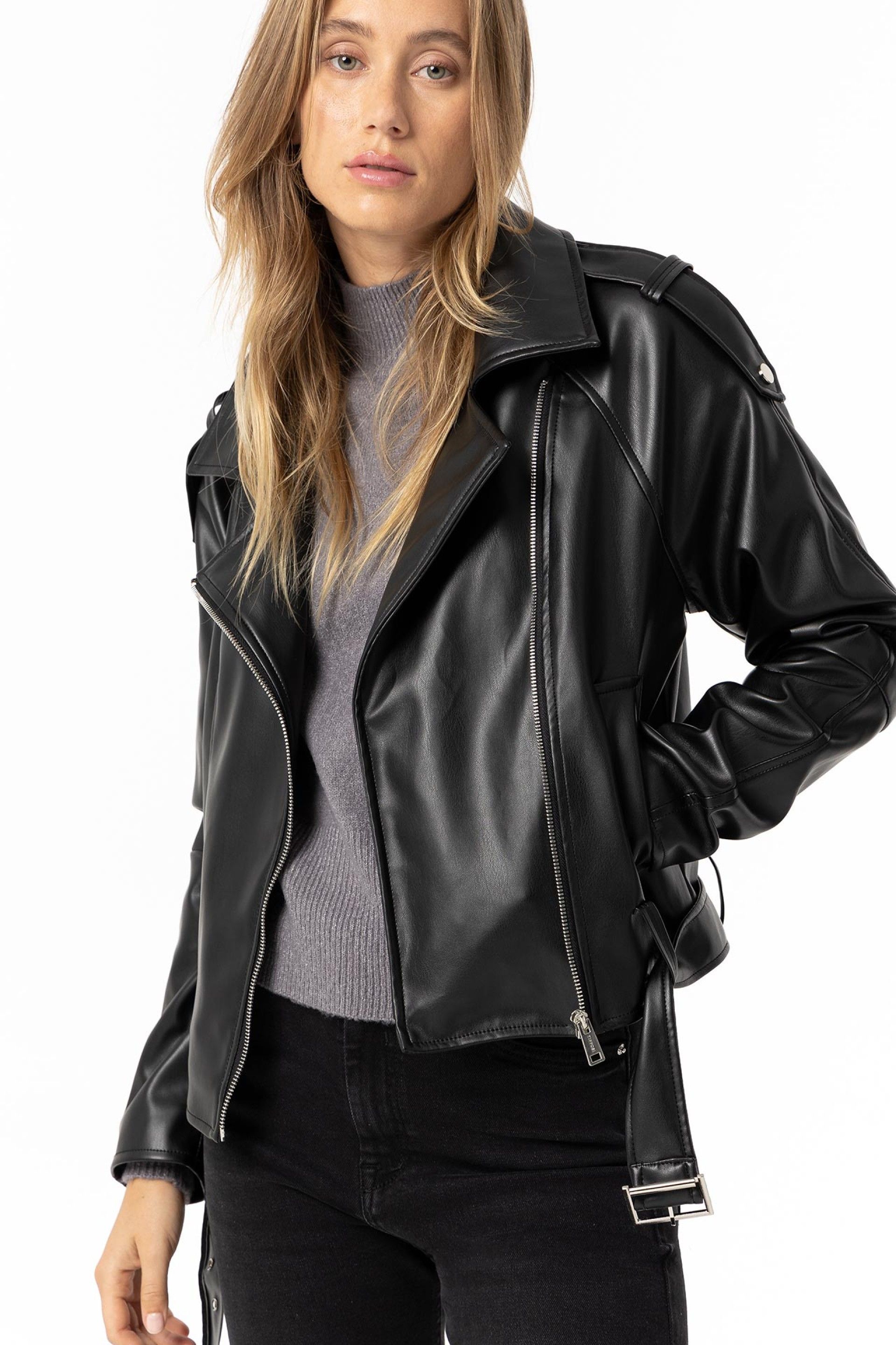 Chaqueta Polipiel Bree Negra