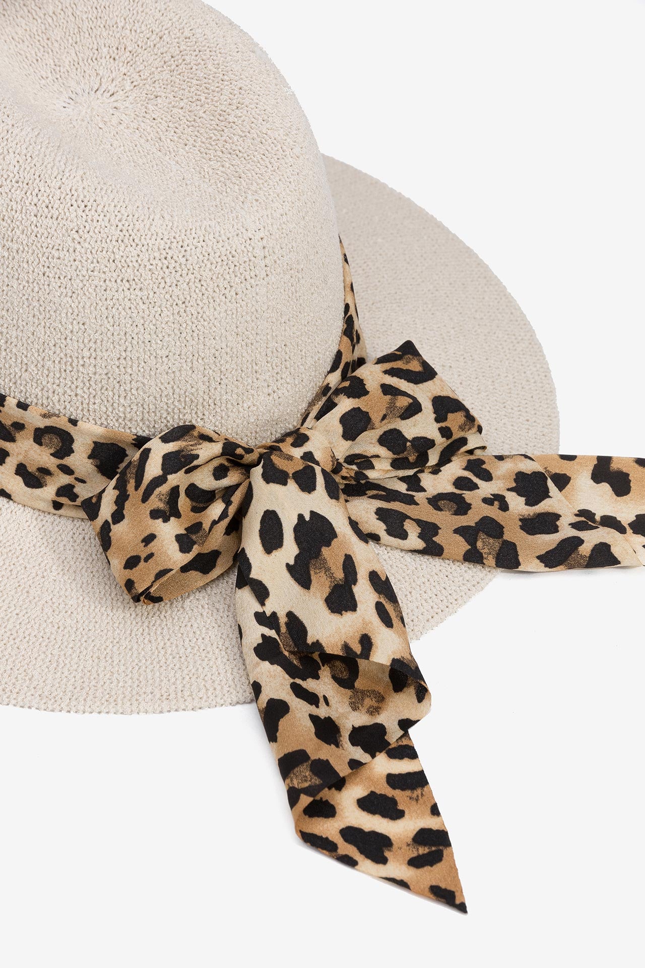 Sombrero Leopardo Beige 389