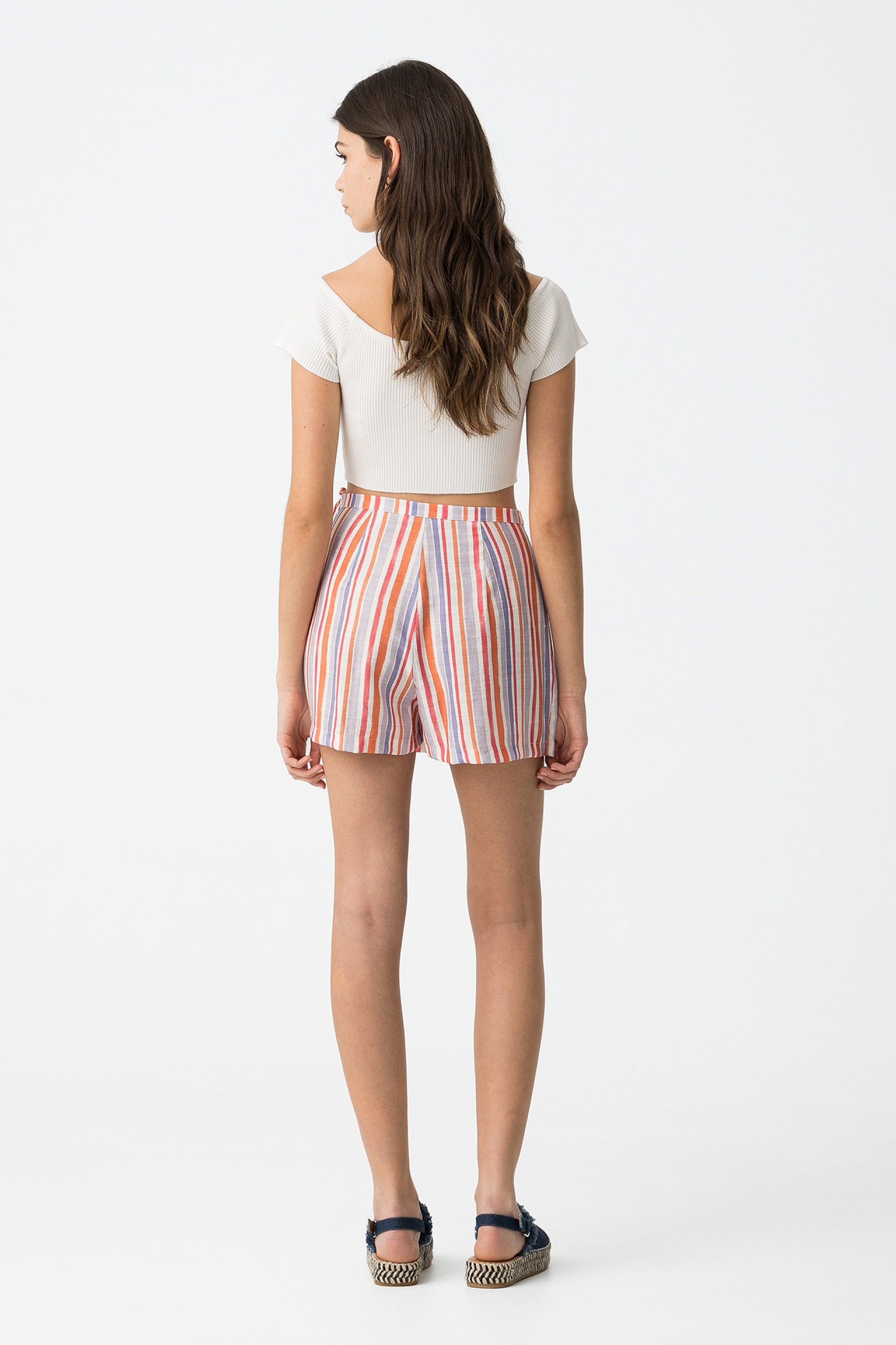 Falda Pantalón Rayas Bella