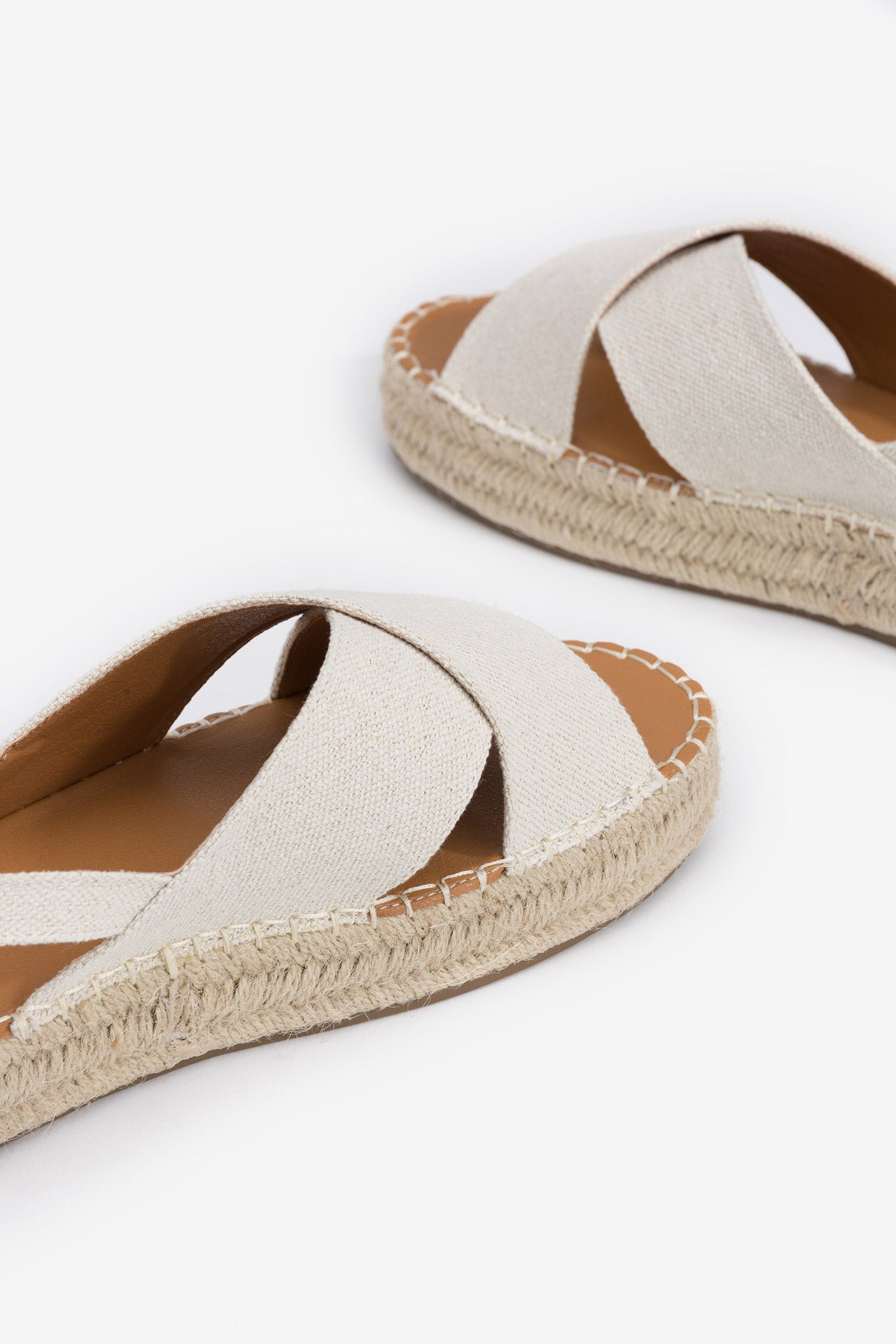 Sandalias Esparto Beige 158