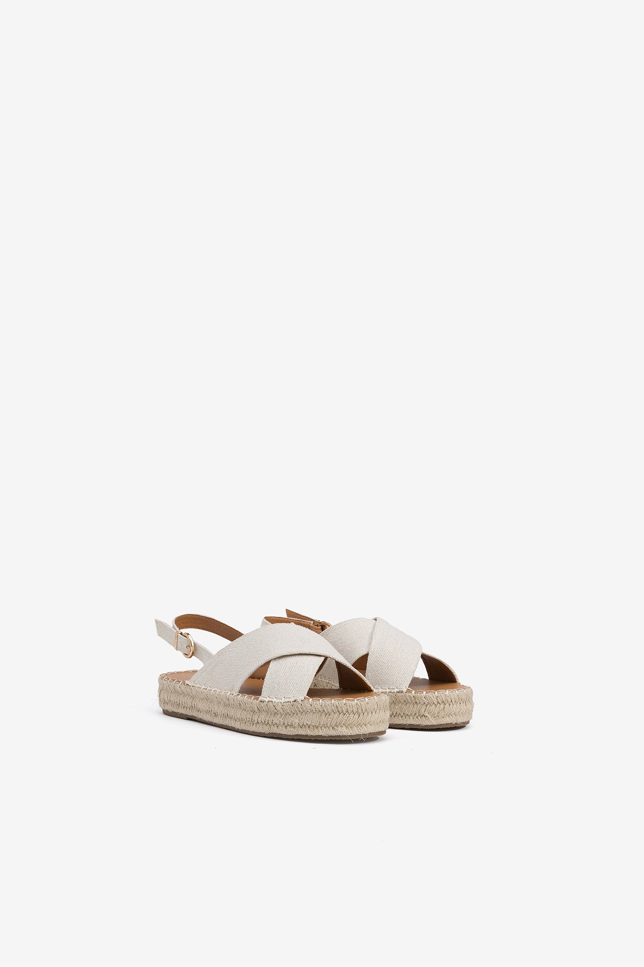 Sandalias Esparto Beige 158