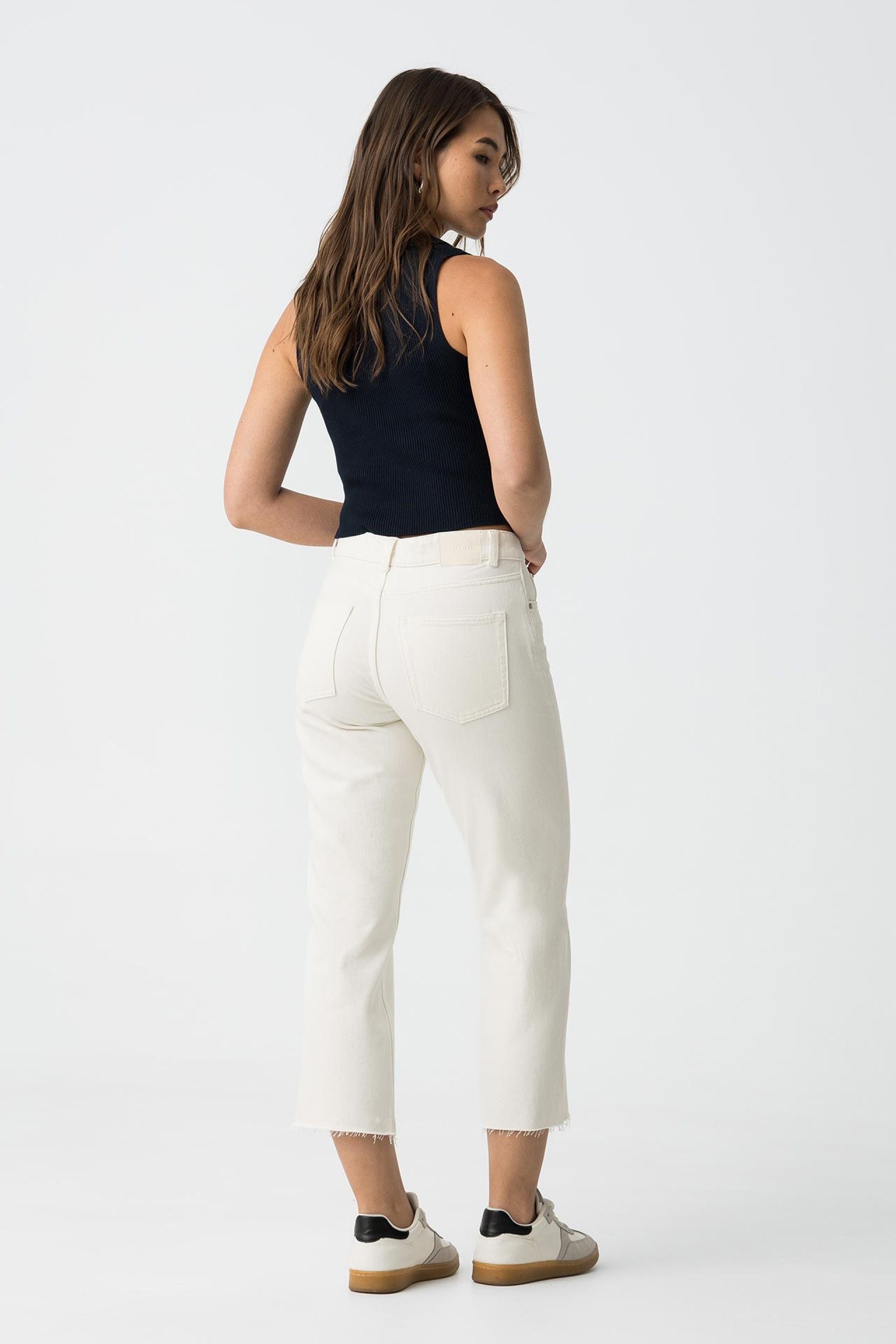Jeans SOLANGE Blanco