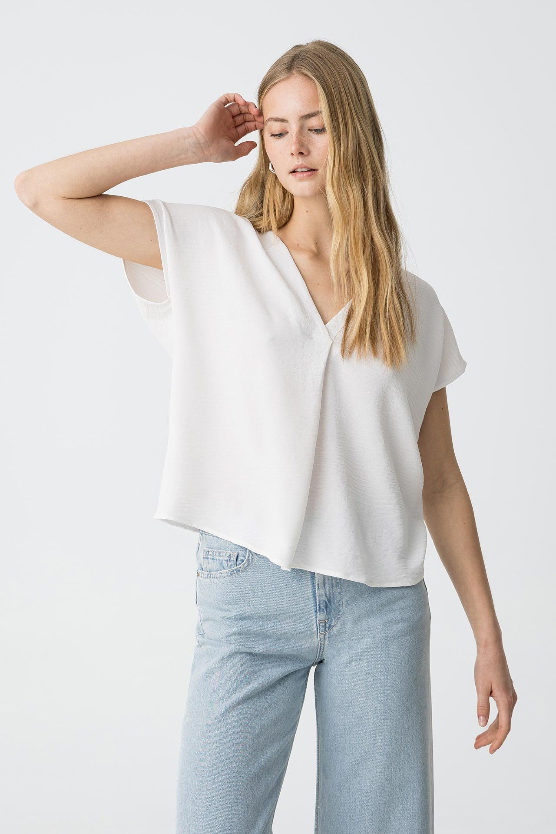 Blusa Maxine Blanca