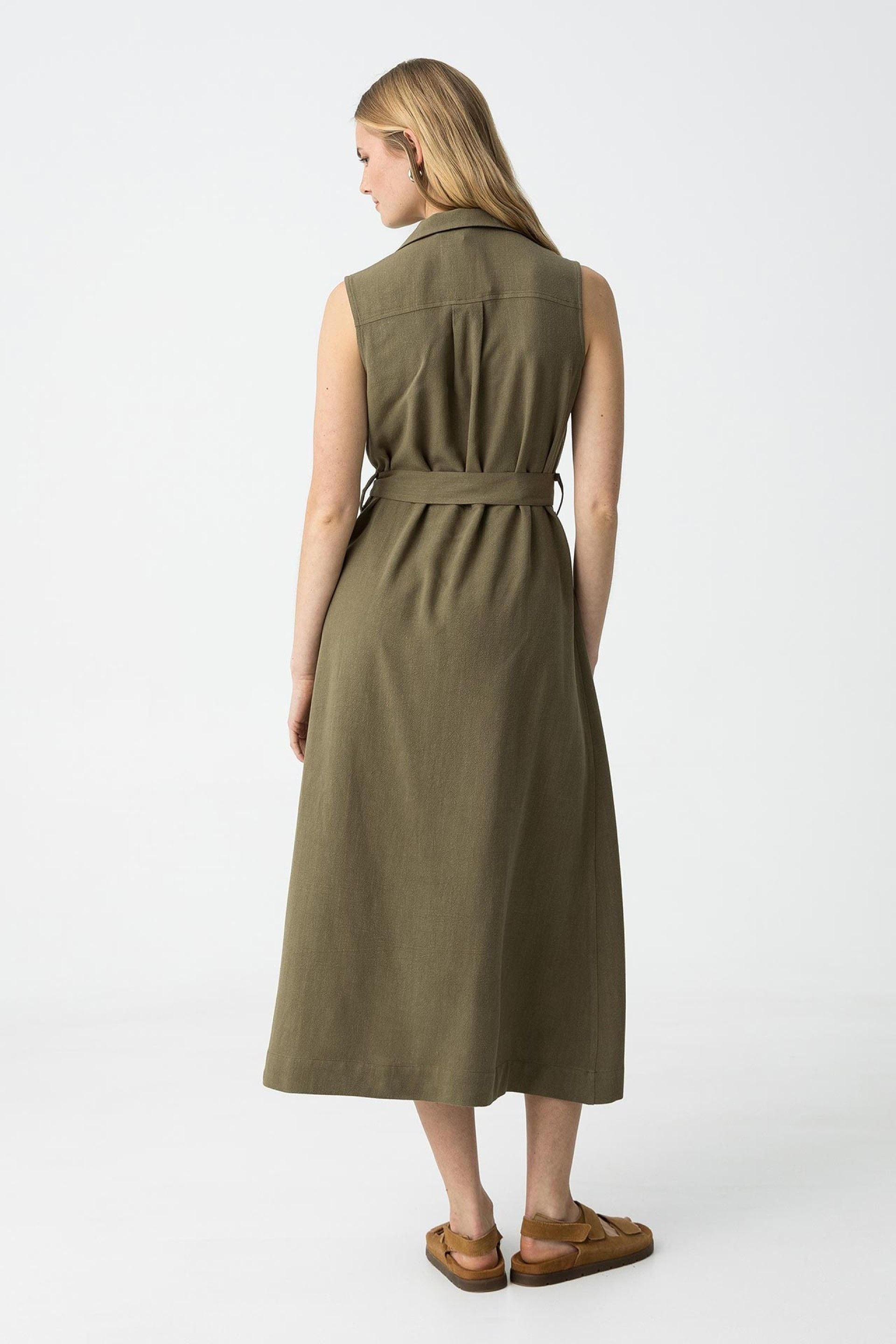 Vestido Largo Favo