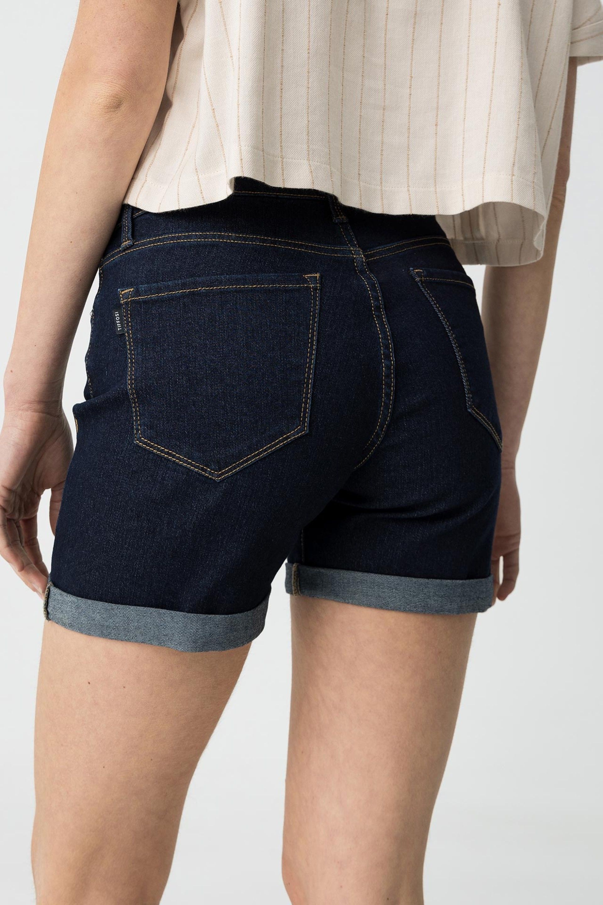 Jeans Corto Oscuro Rachel47 E10
