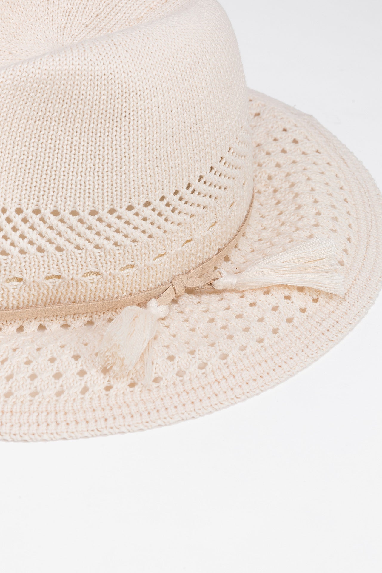Sombrero Beige Flecos 381