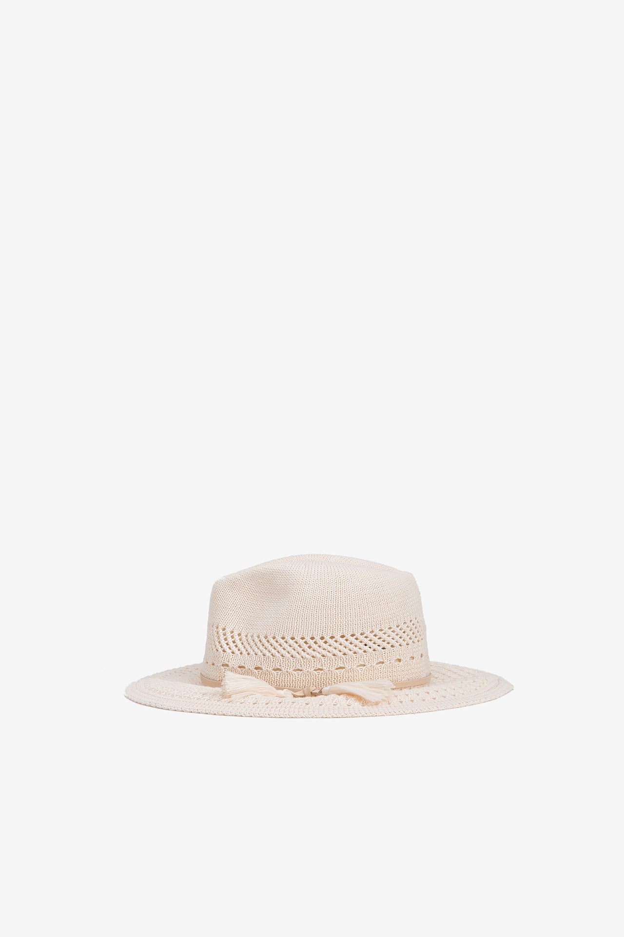 Sombrero Beige Flecos 381