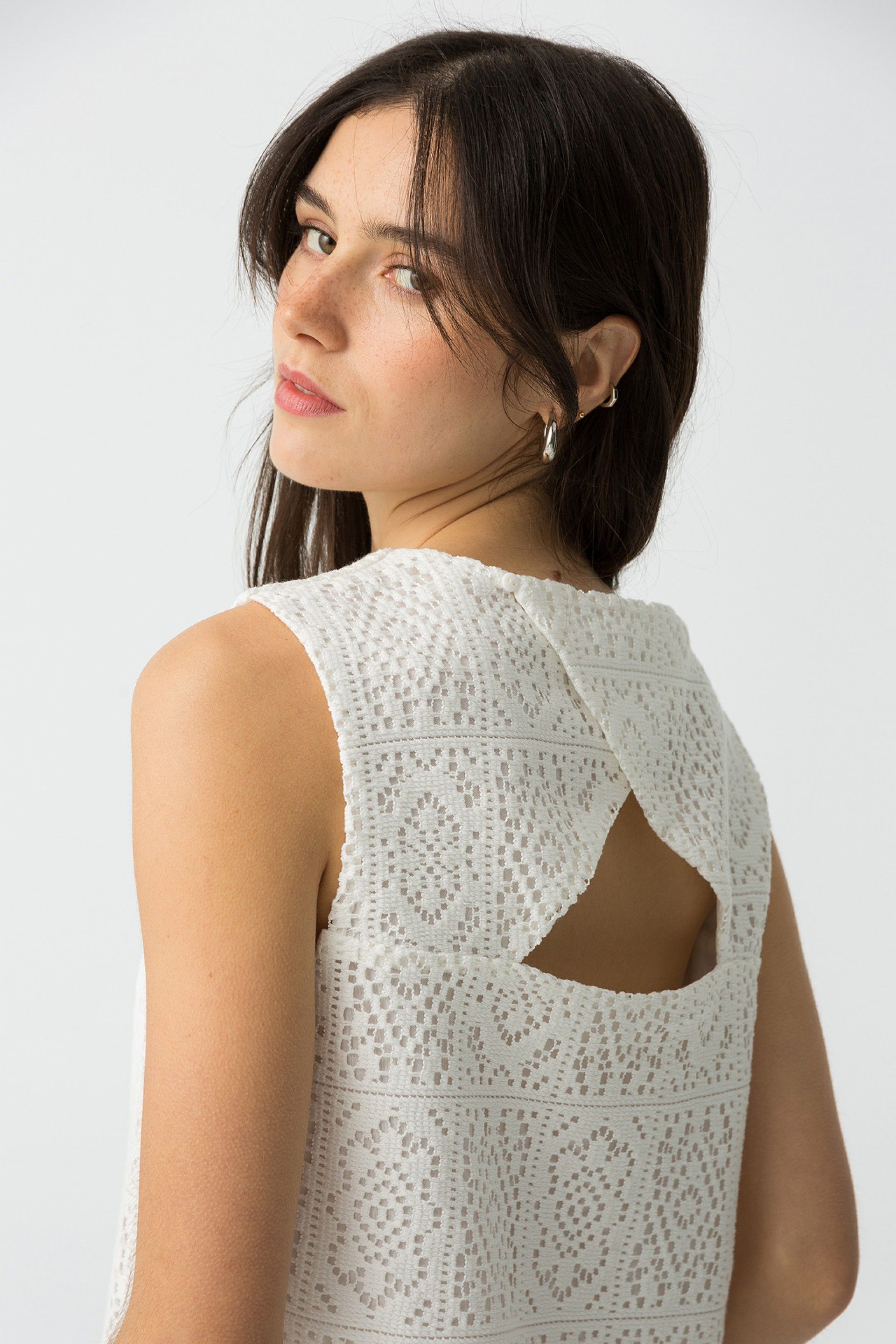Blusa Pearl Blanca