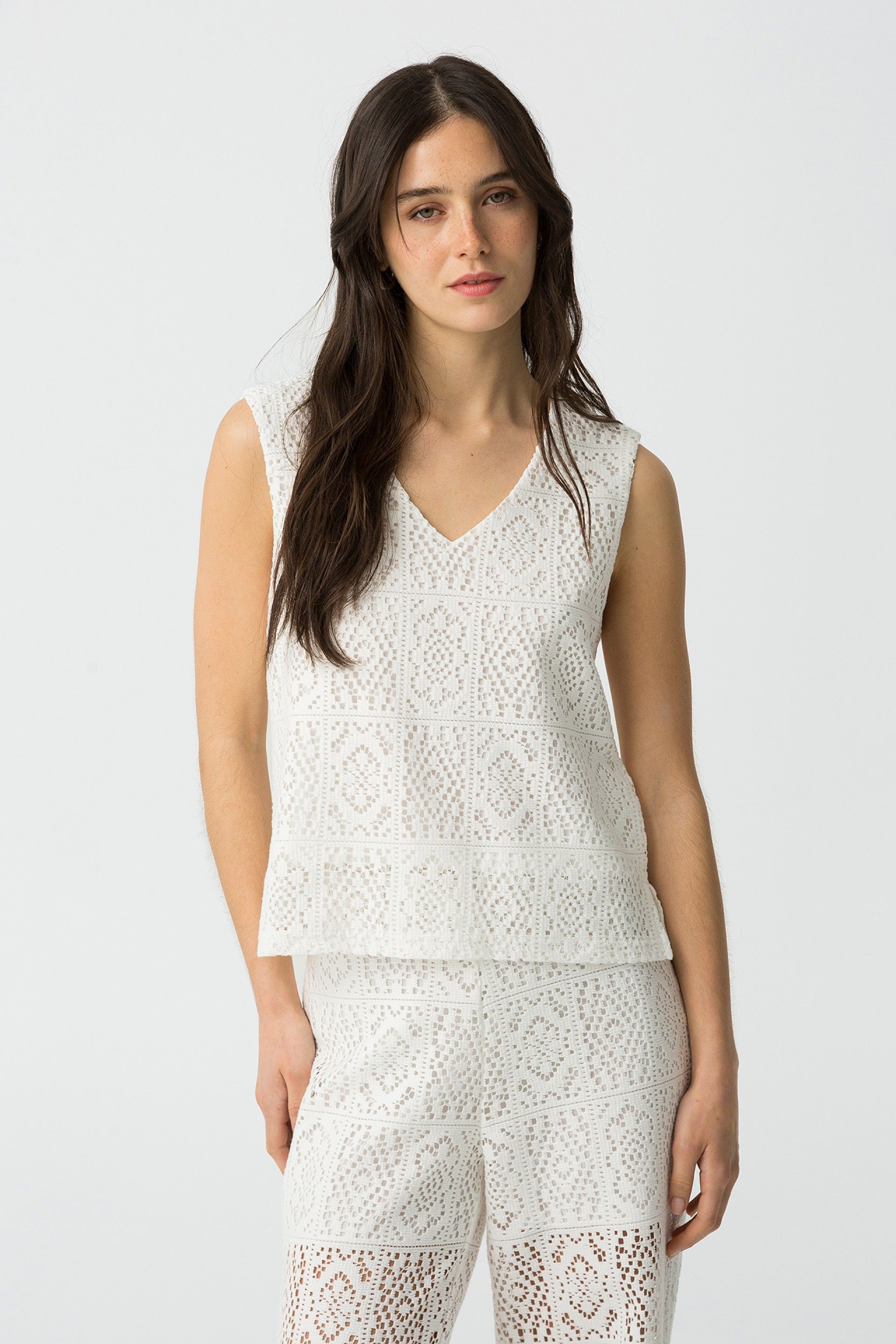 Blusa Pearl Blanca