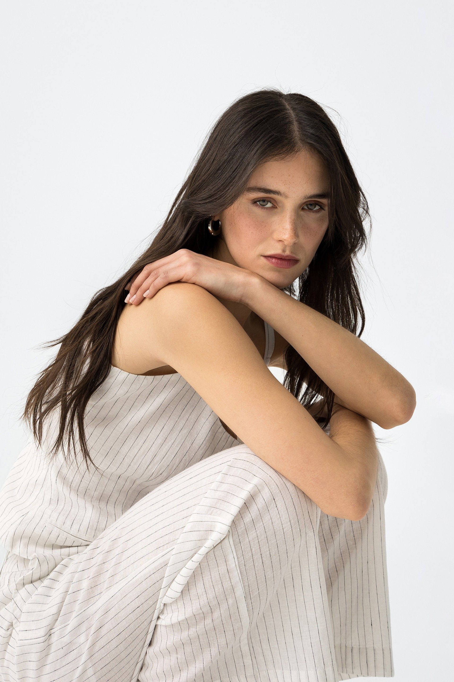 Pantalón Genesis Rayas Blanco