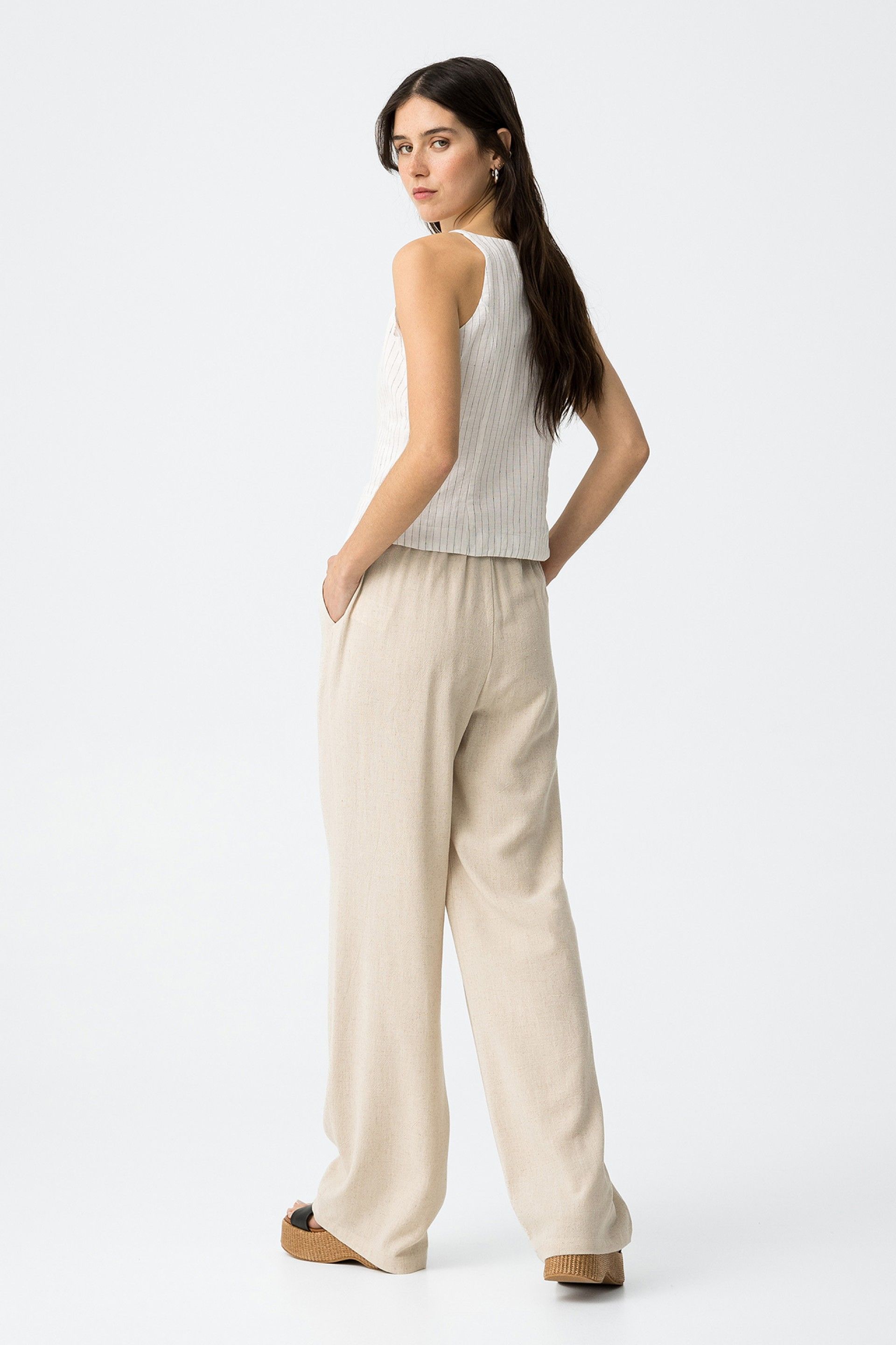 Pantalón Ruthy Beige