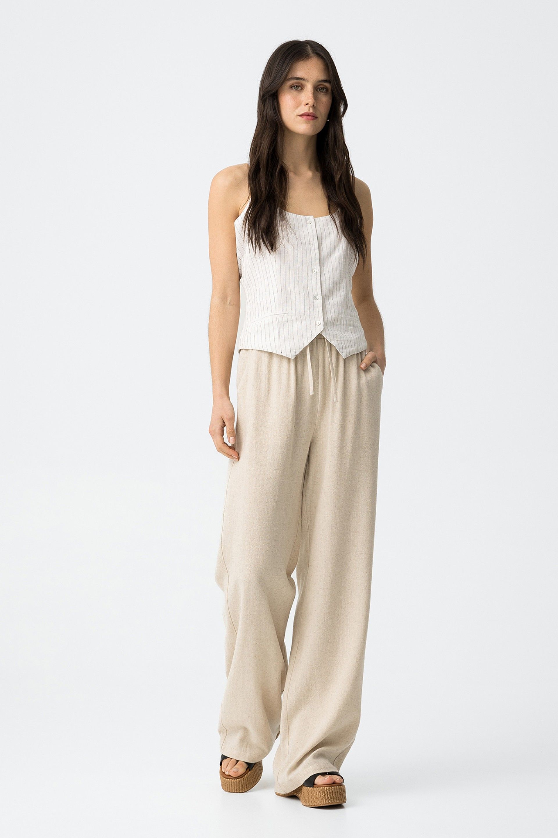Pantalón Ruthy Beige